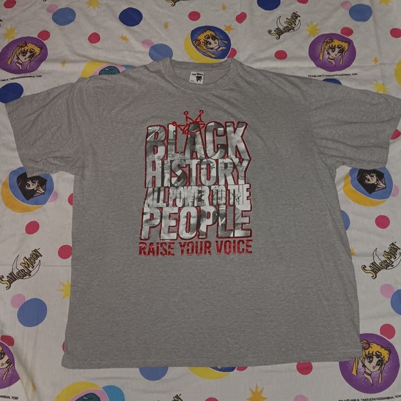 90s Black History Power To The People Shirt Vintage Tee - Picture 2 of 6
